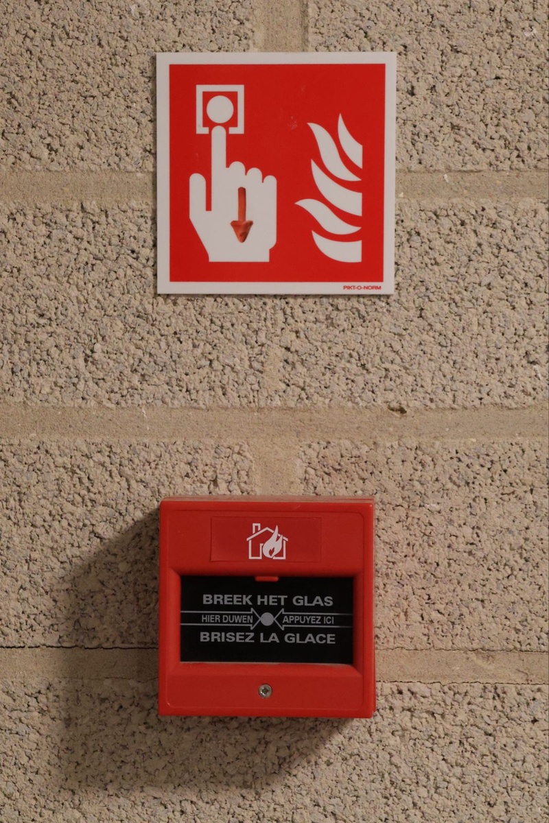 Brandmelder op elke verdieping